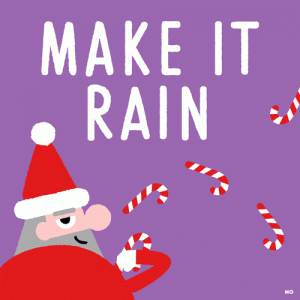 christmas 'make it rain'